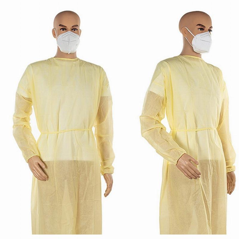 Халат хірургічний, нестерильний MEDICARE, на зав'язках, спандбонд, 30 г/м2, довжина 134 см, розмір ХL (54-56)